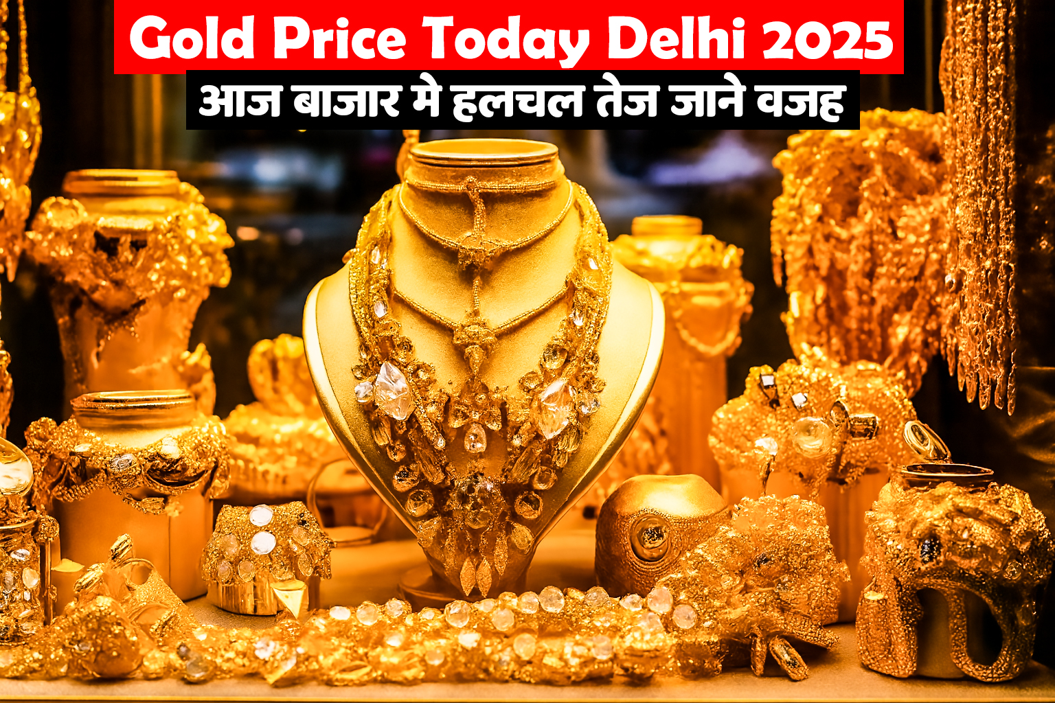 Gold Price Today Delhi 24 August 2025