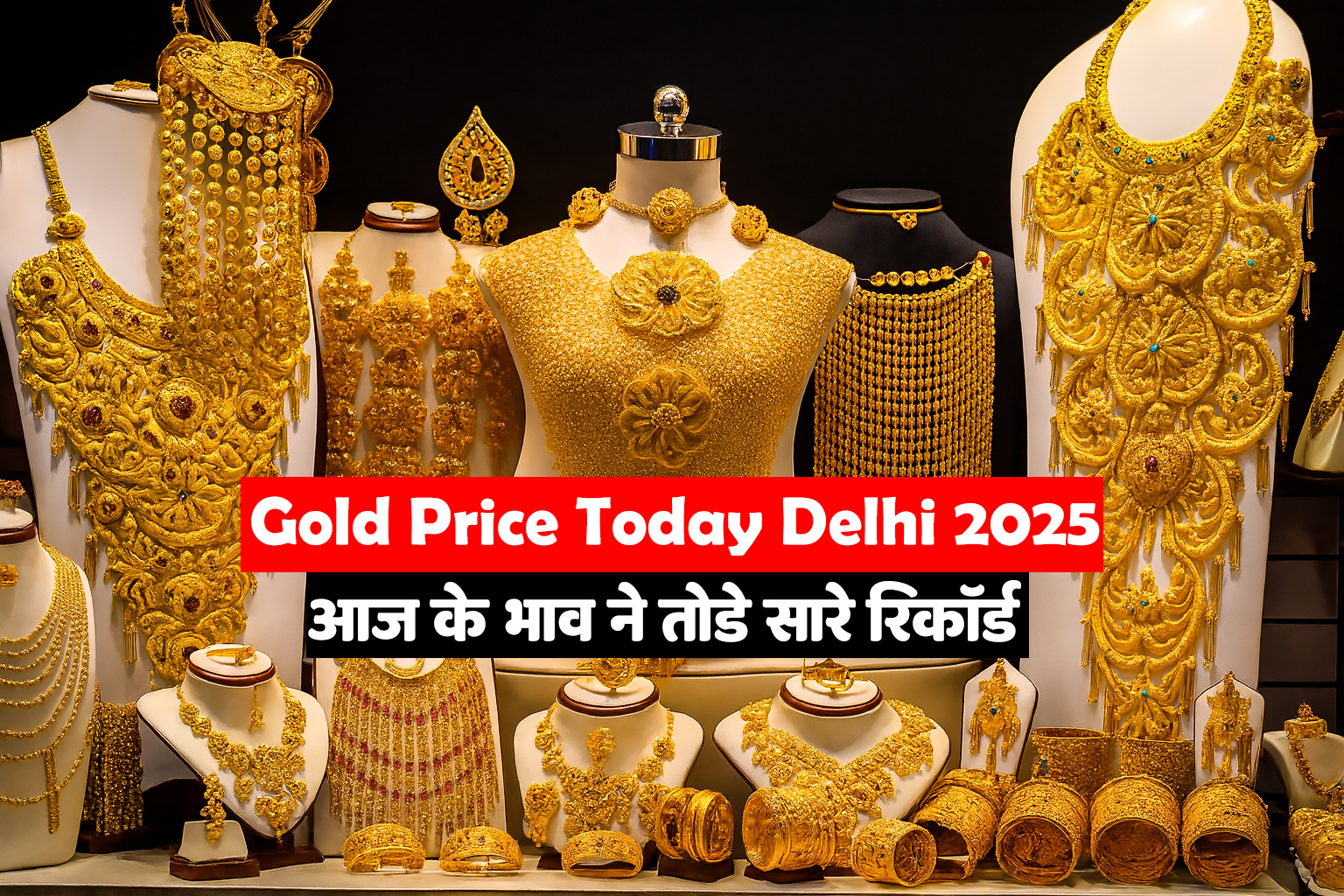 Gold Price Today Delhi 25 August 2025