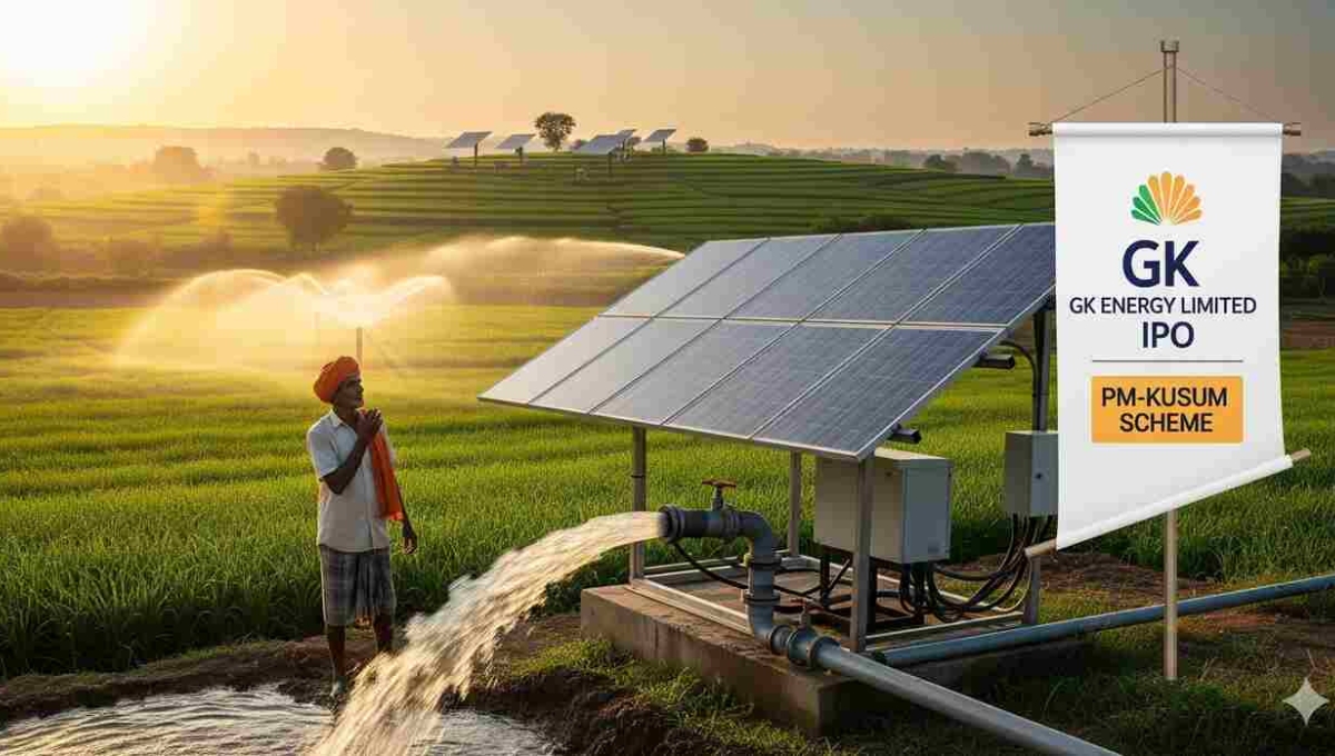 GK Energy IPO: किसानों की सौर ऊर्जा से जुड़ी कंपनी में निवेश का सुनहरा मौका, जानिए कीमत, GMP और लिस्टिंग डिटेल्स