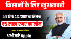 Kisan Credit Card Loan 2025