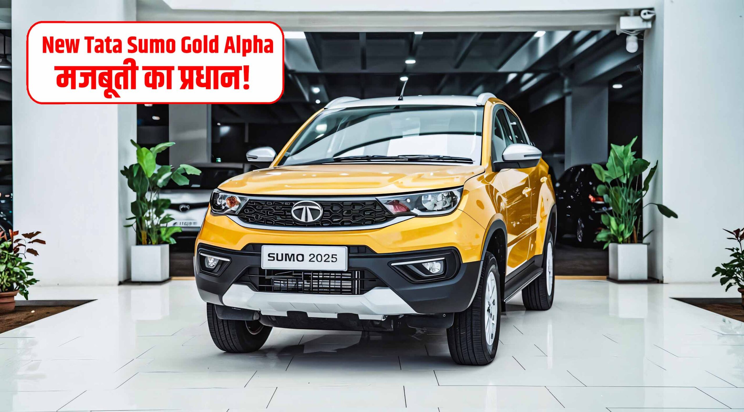 Tata Sumo Gold Alpha 2025