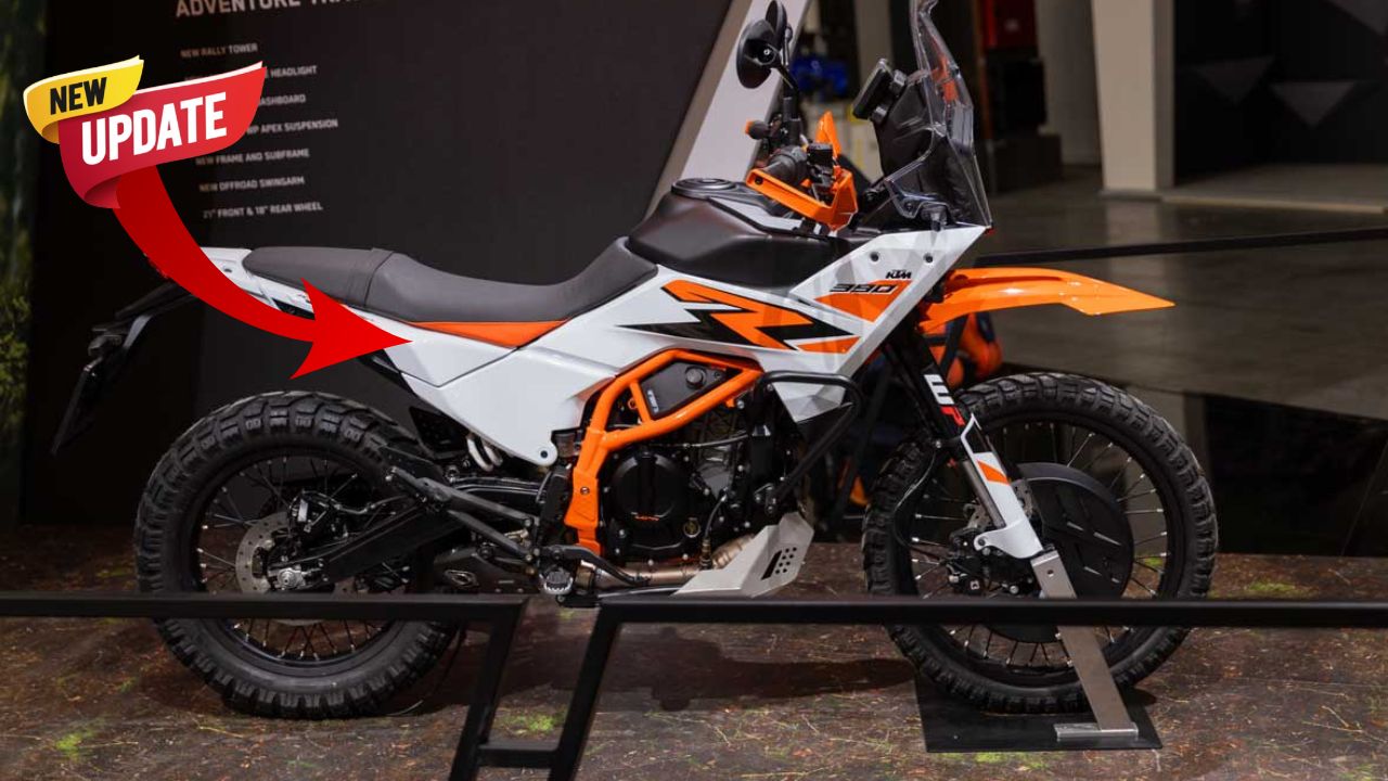 KTM 390 Adventure R Engine 
