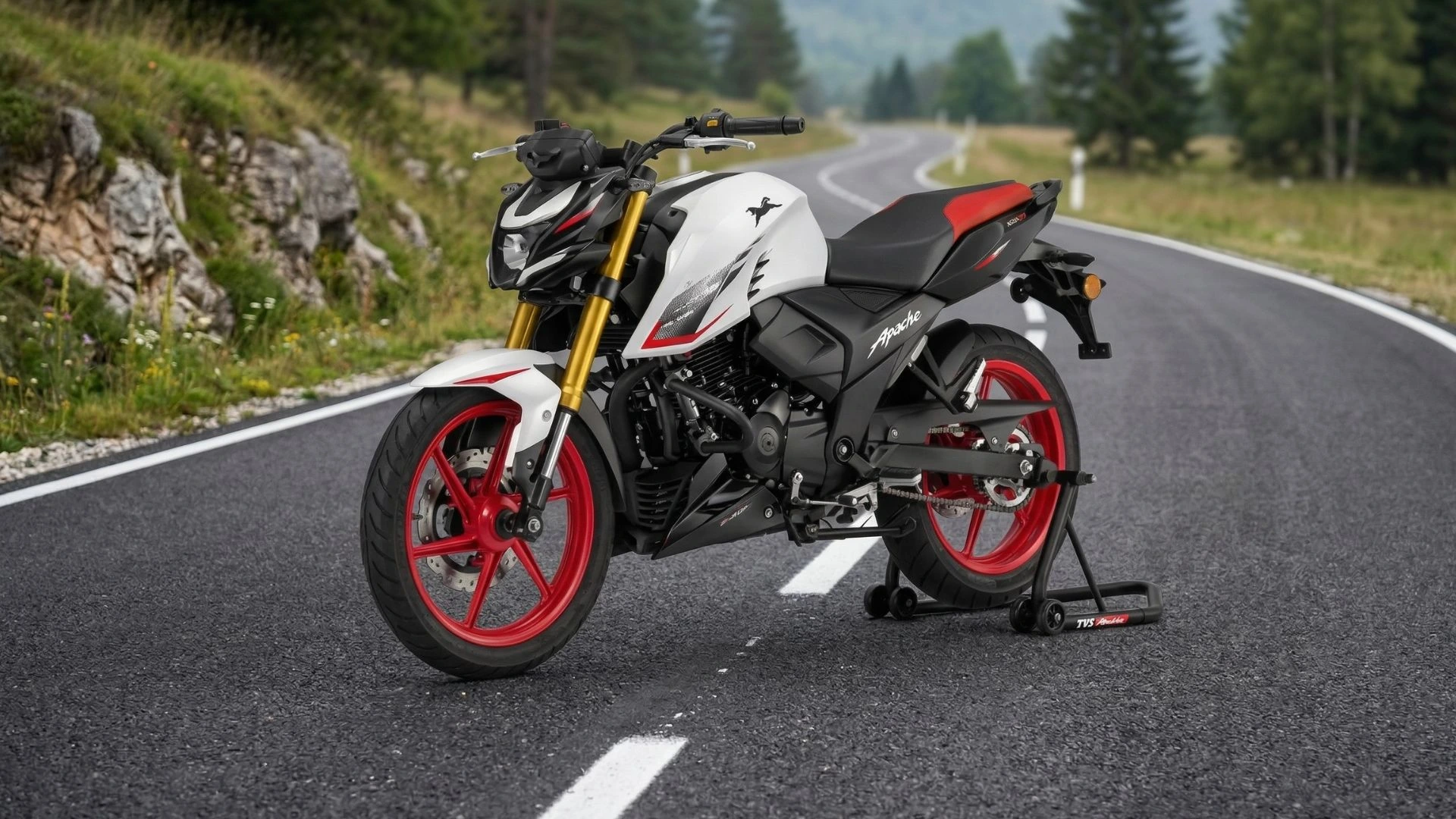 2026 TVS Apache RTR 160 4V Engine