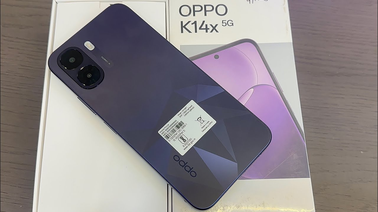 OPPO K14x 5G Specifications